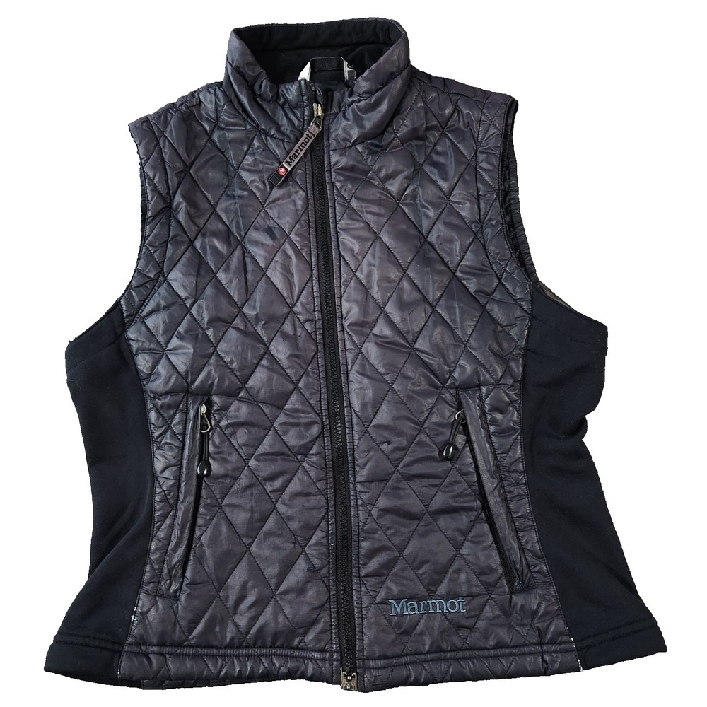 Marmot‎ Black Puffer Vest Size M